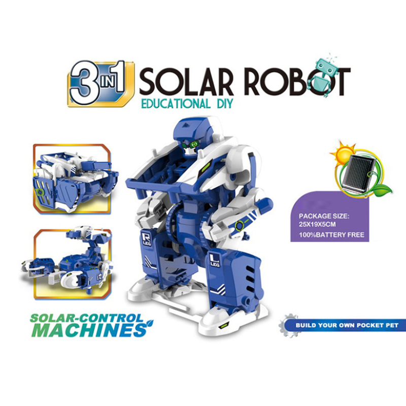 Science Nature - Kit Robot 3 In 1 Mainan