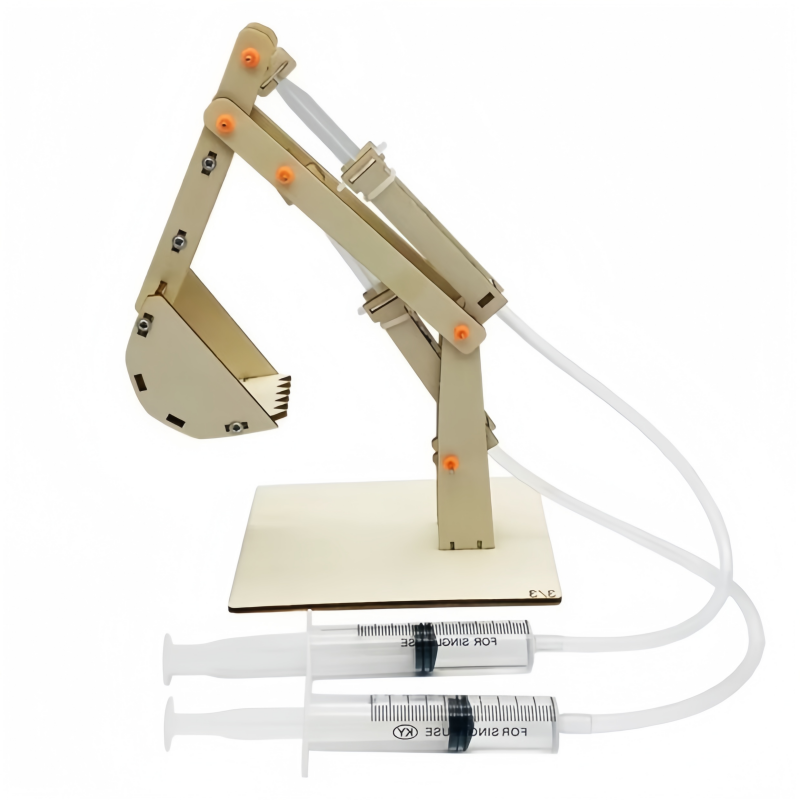 Science Diy Model - Model Ekskavator Hidrolik DIY Mainan Sains