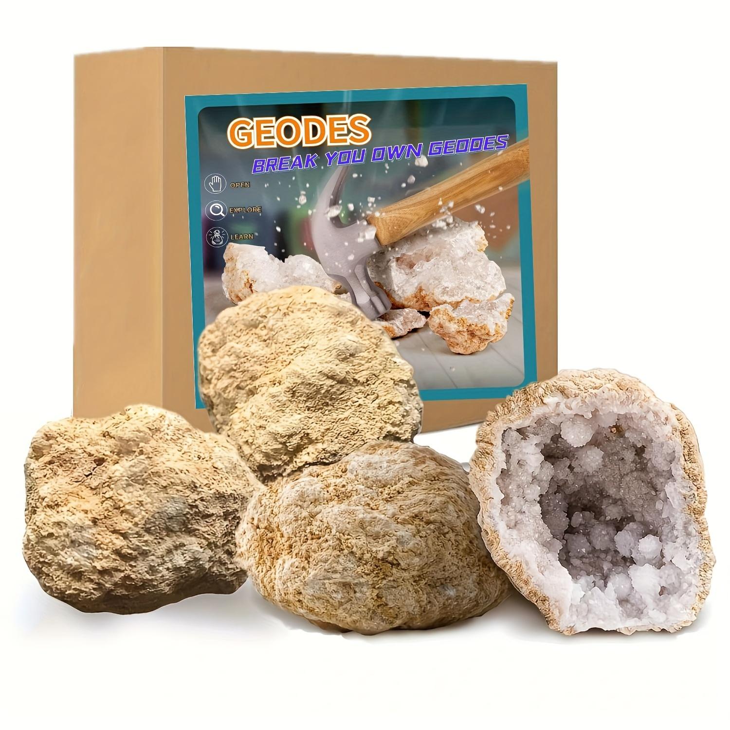 Geode Crystal Break - 1 buah/3/4/5/6 buah (1.2-2