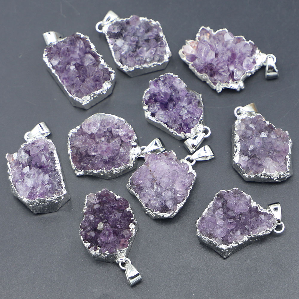 Science Nature - 10 buah Drusy Druzy batu alam