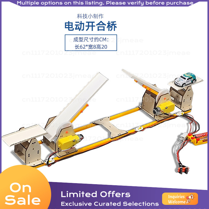 Kit Model Jembatan Pengangkat  - Science Diy Model ulasan dan harga