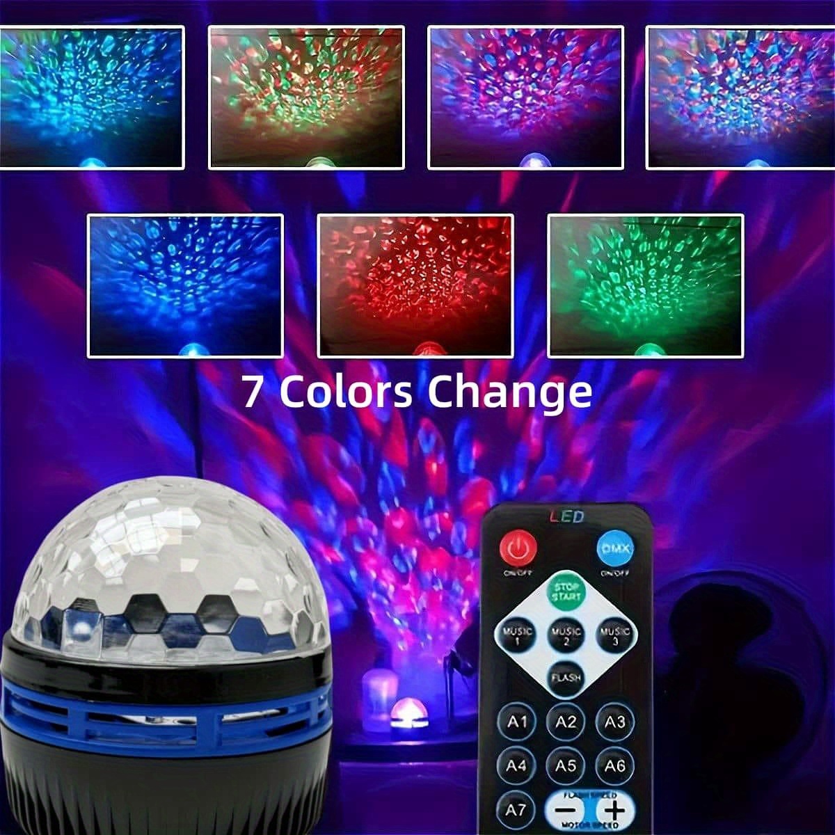 7 Mode Lampu Proyektor Gelomba - Planetarium Projector Home ulasan dan harga