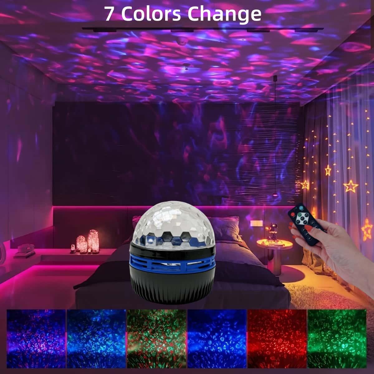 7 Mode Lampu Proyektor Gelomba - Planetarium Projector Home ulasan dan harga