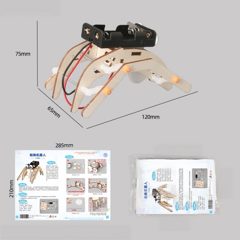 Robot Laba-laba Berjalan Buata - Science And Invention ulasan dan harga
