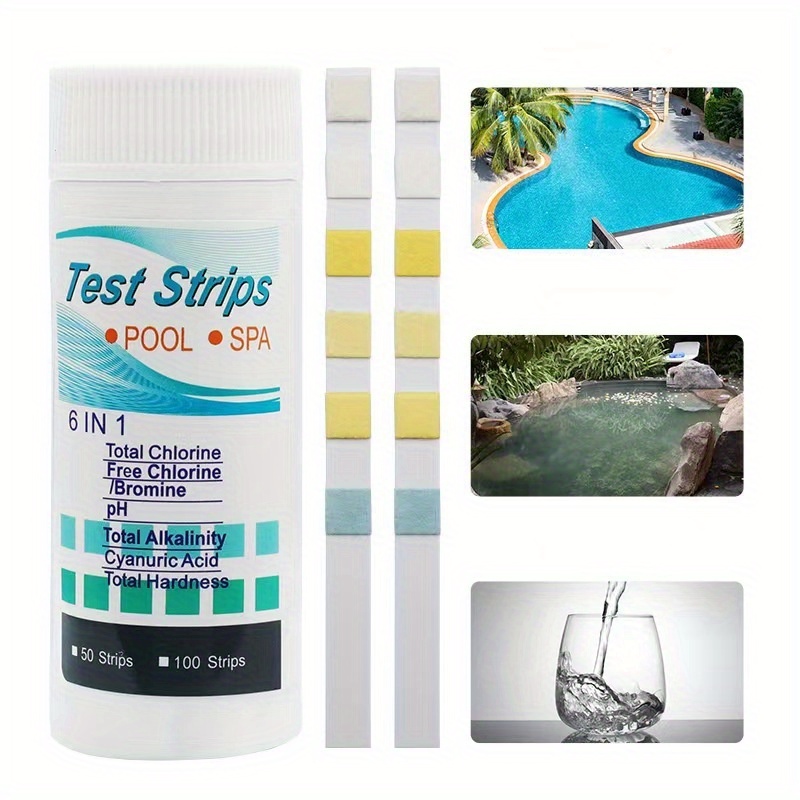 Strip Tes Air Kolam Renang & S - Ph Strip Test ulasan dan harga