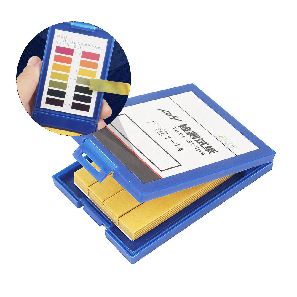 80Pcs Kertas Uji PH Presisi 1- - Ph Strip Test ulasan dan harga