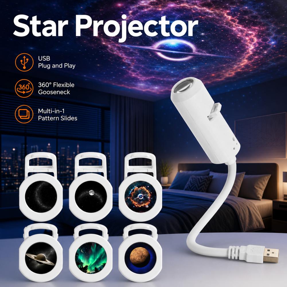Proyektor Bintang Galaksi USB  - Planetarium Projector Home ulasan dan harga